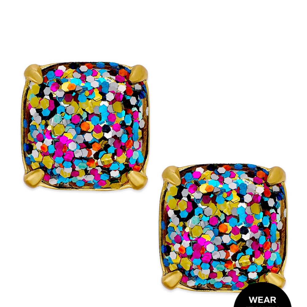 Square Stud Earrings